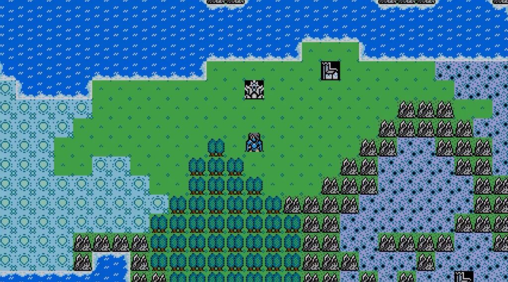 ゲーム「Splintered」のプレイ画像。１週目のワールドマップ