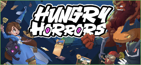 ゲーム「Hungry Horrors」のロゴ画像