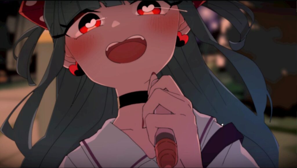 ゲーム「メンヘラリウム」の冒頭映像。このようにして拉致監禁されます